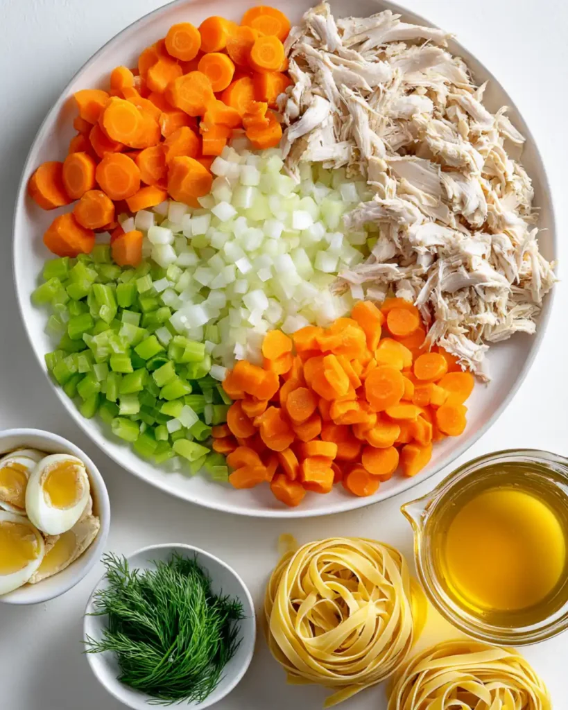 Gluten-Free Chicken Noodle Soup Ingredients