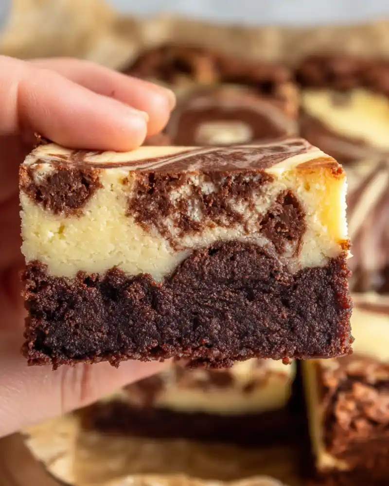 Gluten-Free Cheesecake Brownies