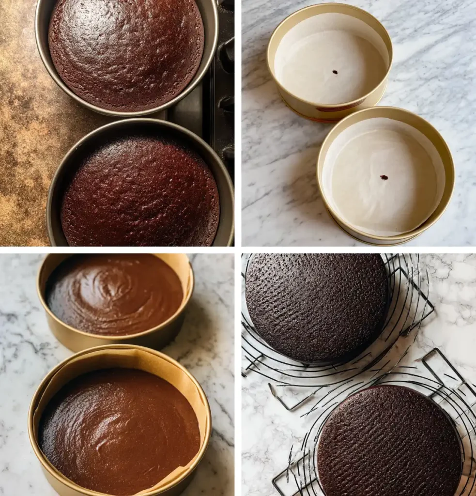 bake the cake layers ahead of time