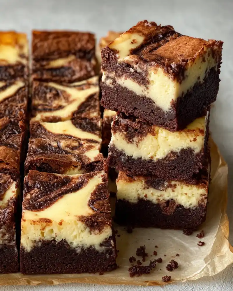 Gluten-Free Cheesecake Brownies
