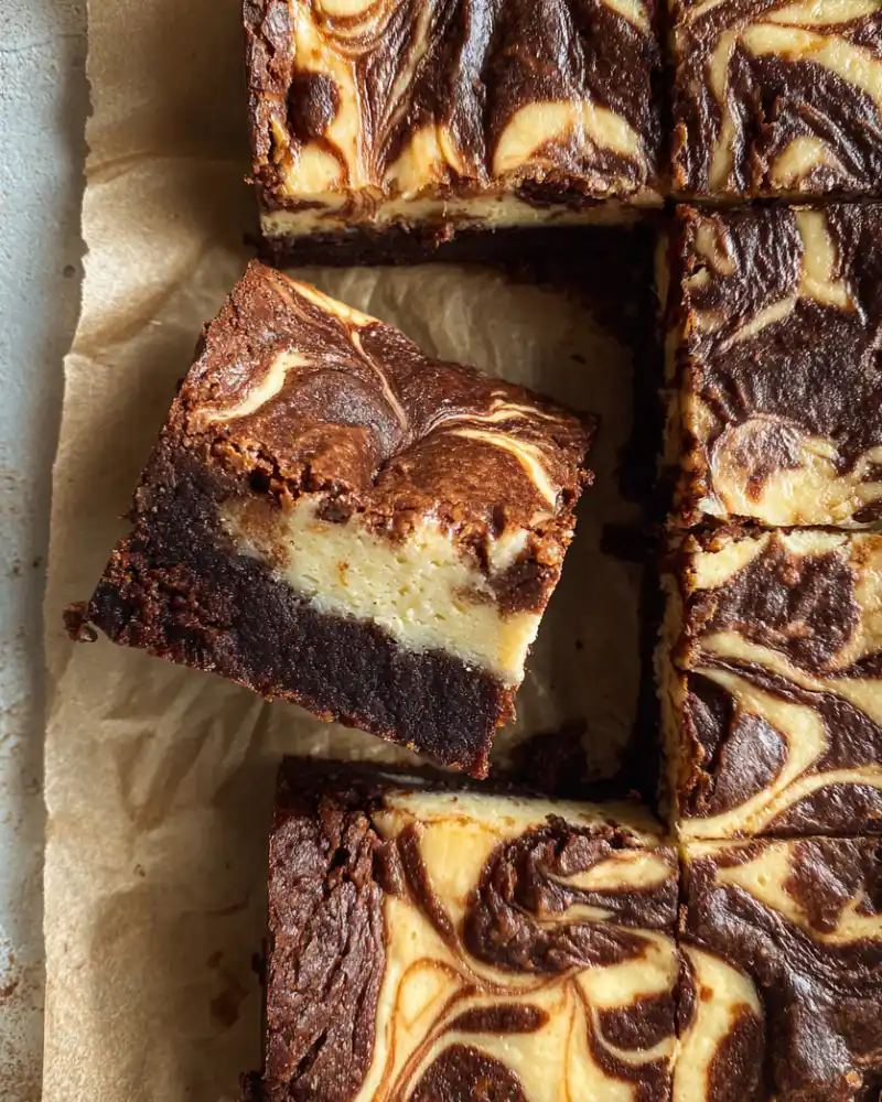 Gluten-Free Cheesecake Brownies