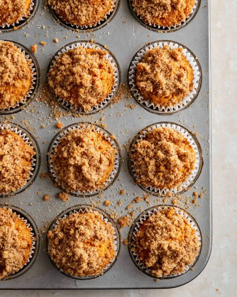 Gluten-Free Carrot Cake Muffins