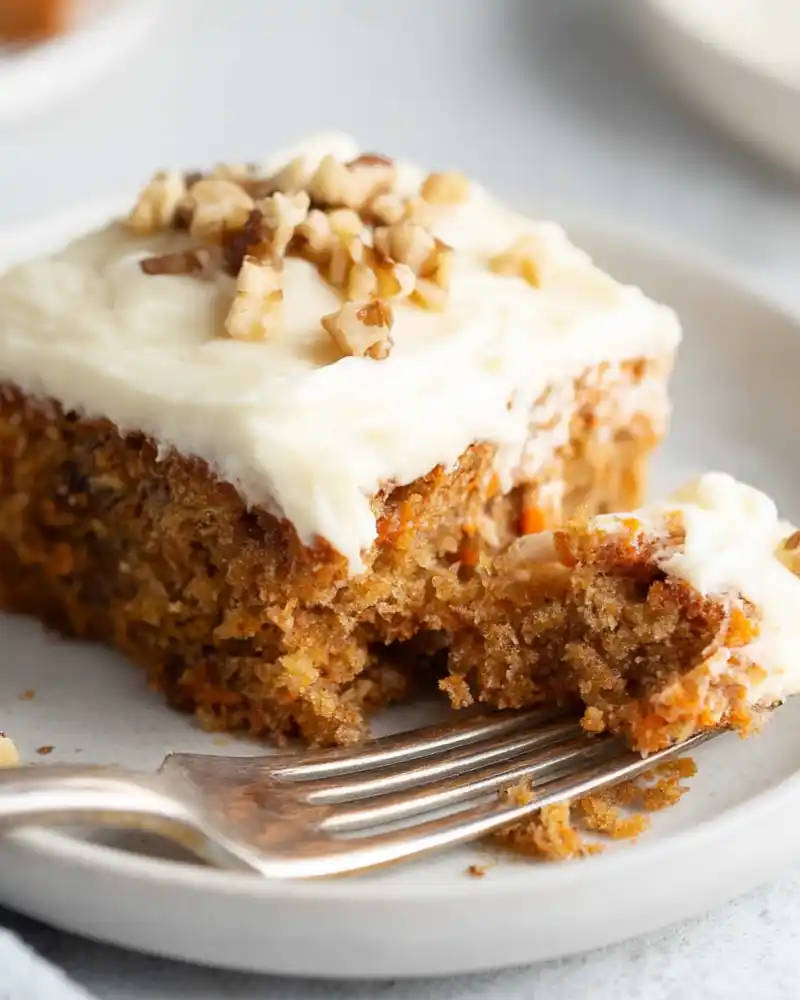 Gluten-Free Carrot Cake with Cream Cheese Frosting