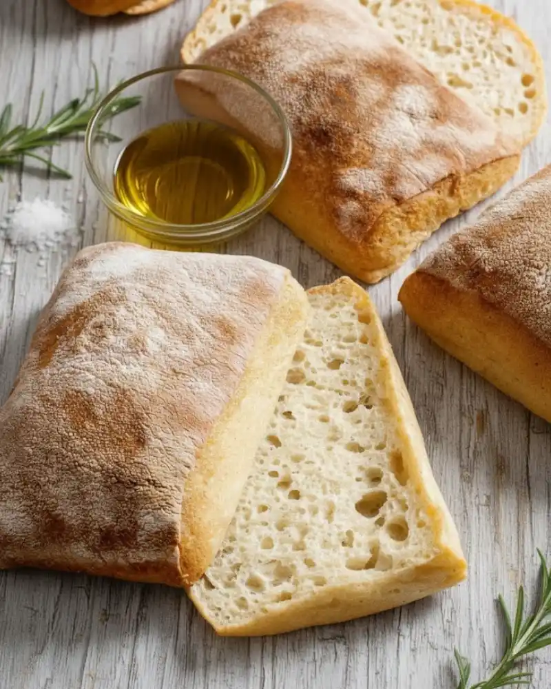 Gluten-Free Ciabatta Rolls