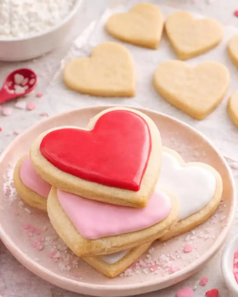 Gluten-Free Valentine’s Day Sugar Cookies
