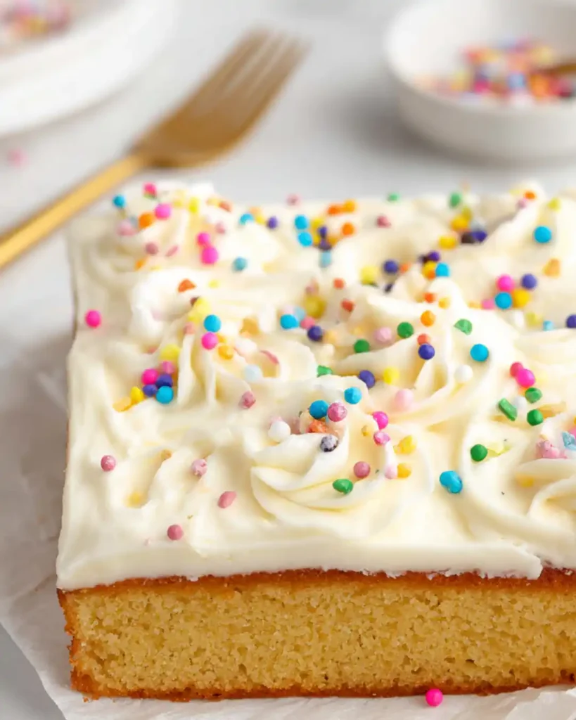 gluten free dairy free vanilla cake