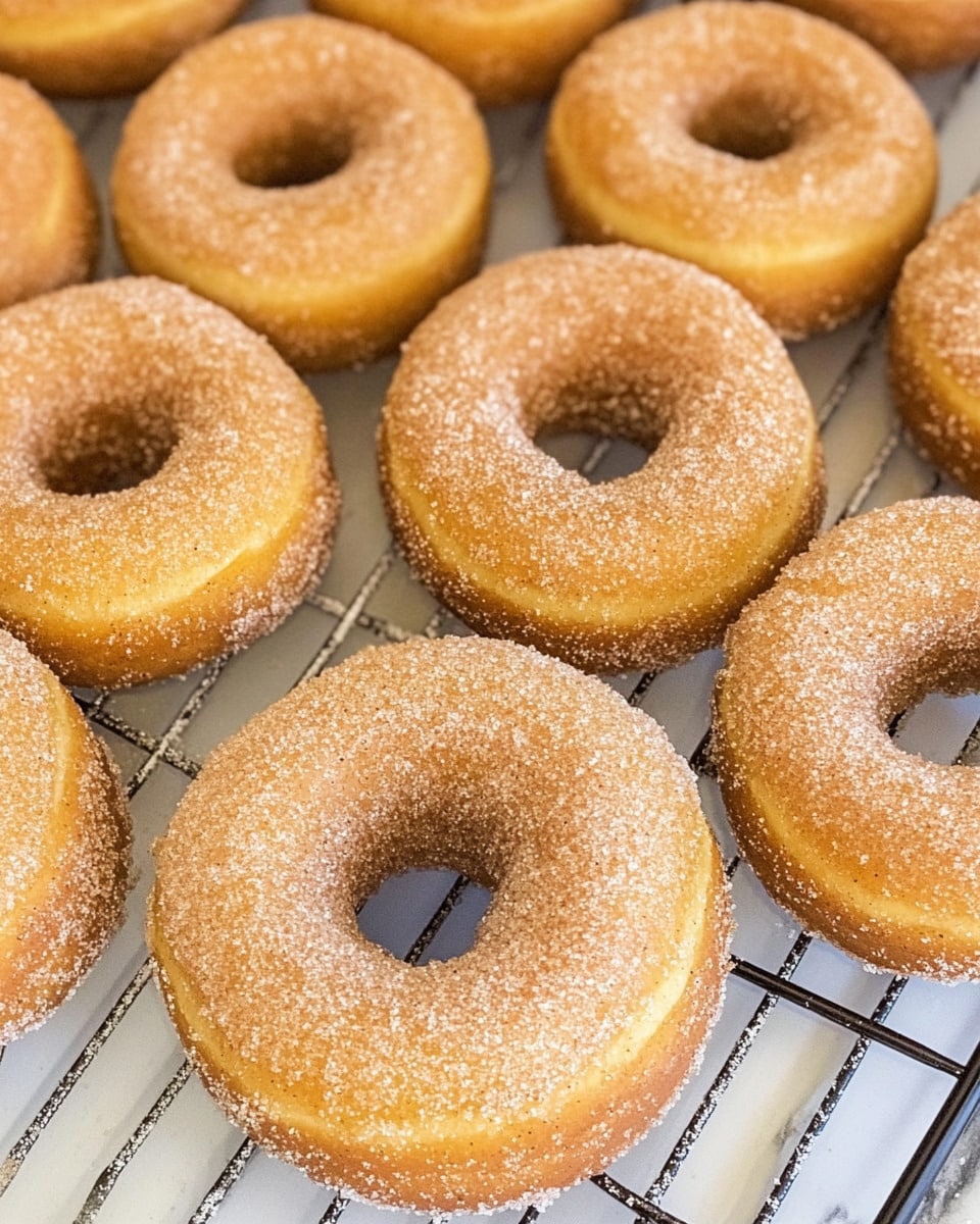 One Point Pumpkin Cinnamon and Sugar Donuts