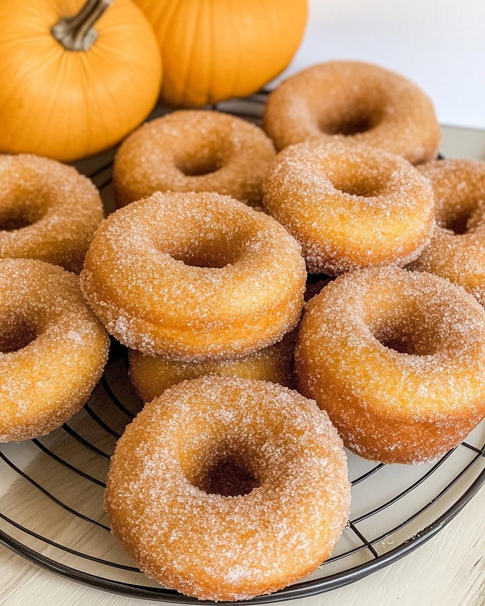 One Point Weight Watchers Pumpkin Cinnamon and Sugar Donuts