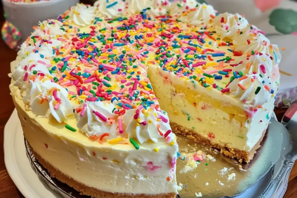 Weight Watchers Funfetti Cheesecake