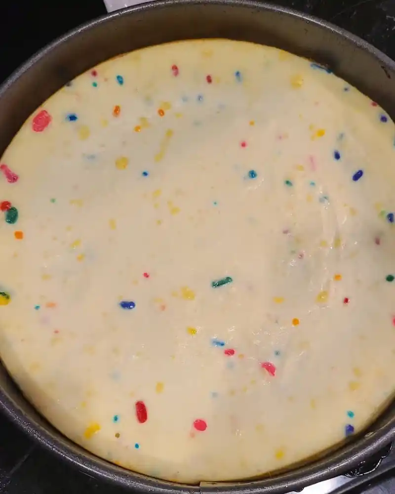 Weight Watchers Funfetti Cheesecake