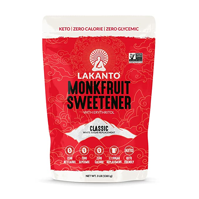 Lakanto Classic Monk Fruit Sweetener with Erythritol
