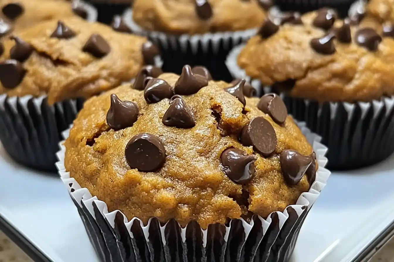 Pumpkin Chocolate Chip Muffins