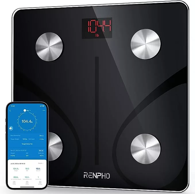 RENPHO Smart Scale for Body Weight, Digital Bathroom