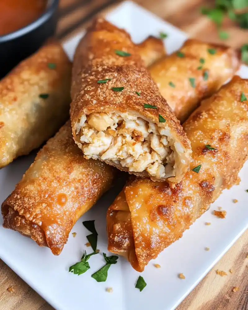 WW Air Fryer Chicken Egg Rolls.