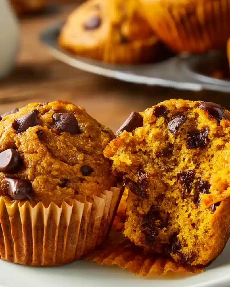 Weight Watchers Pumpkin Chocolate Chip Muffins