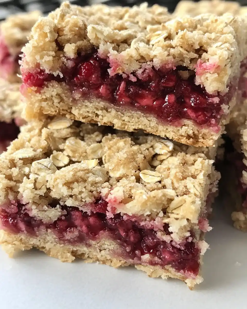 Weight Watchers Skinny Raspberry Oatmeal Bars