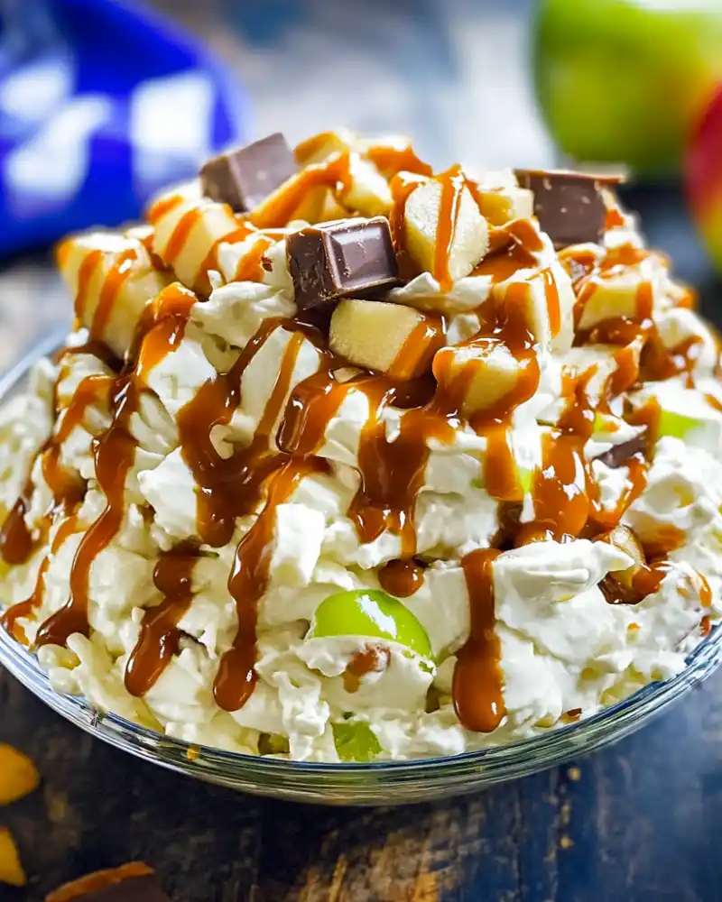Snickers Caramel Apple Salad