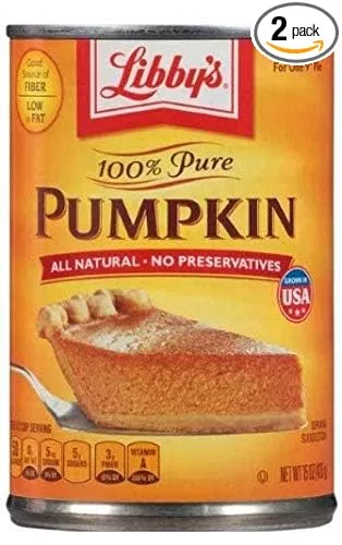 Libby's 100% Pure Pumpkin Pie & Dessert Filling (Pack of 2)