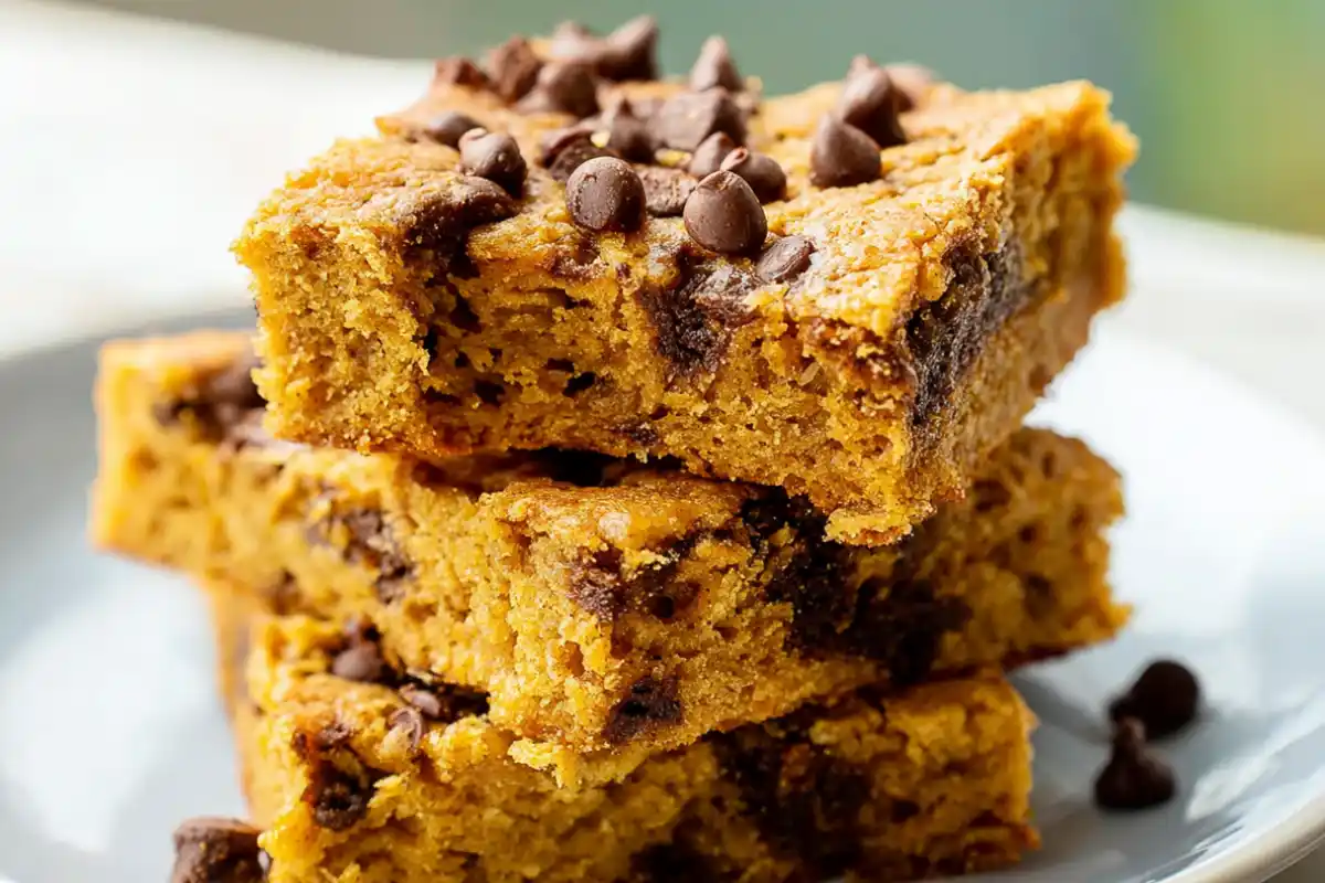 Weight Watchers Pumpkin Chocolate Chip Bars