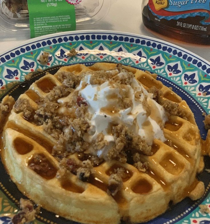 One Point Weight Watchers Protein Waffle Recipe