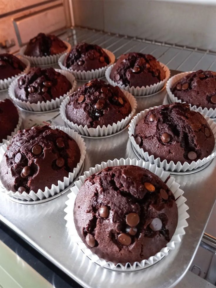 Two Point Weight Watchers Double Chocolate Chip Muffins Recipe