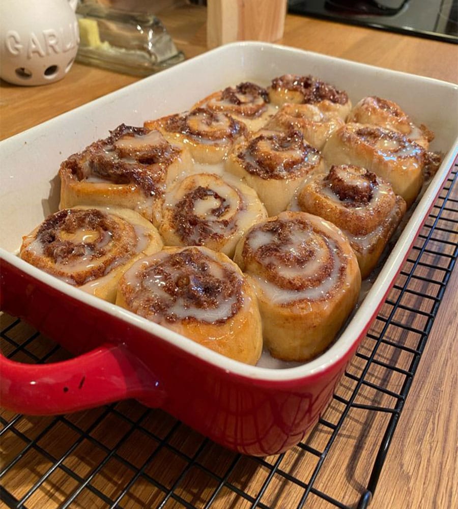 Two Point Weight Watchers Dough Cinnamon Rolls