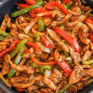 Weight-Watchers-Baked-Chicken-Fajitas