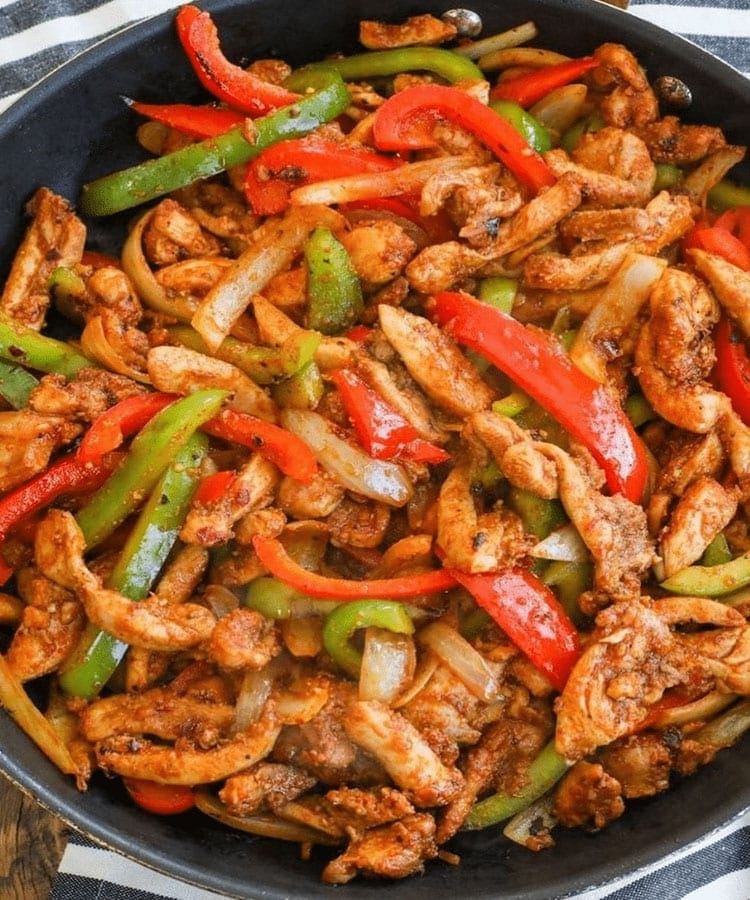 Weight Watchers Baked Chicken Fajitas