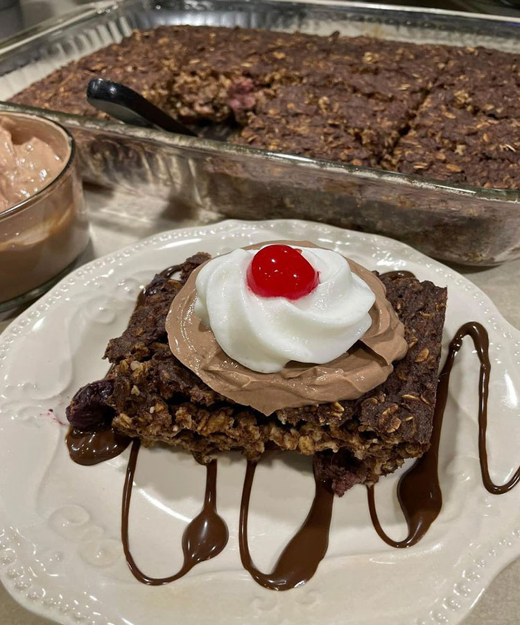 Weight Watchers Black Forest Baked Oatmeal