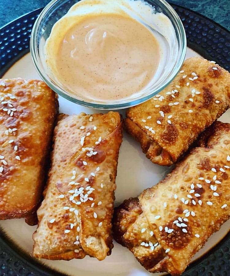 Weight Watchers Big Mac Egg Rolls