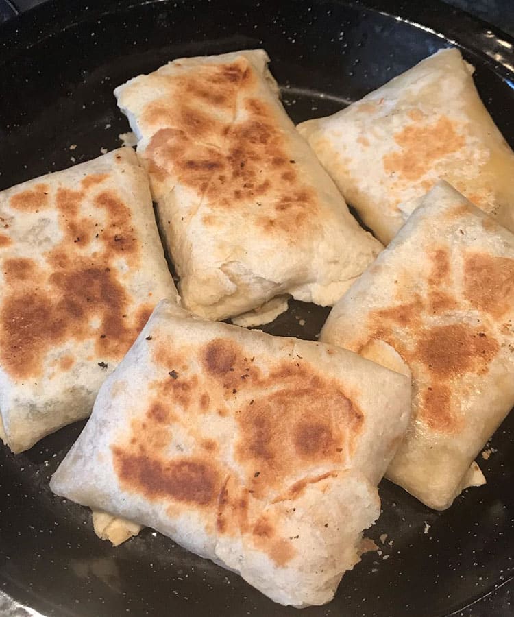 Weight Watchers Friendly Mexican Chimichangas
