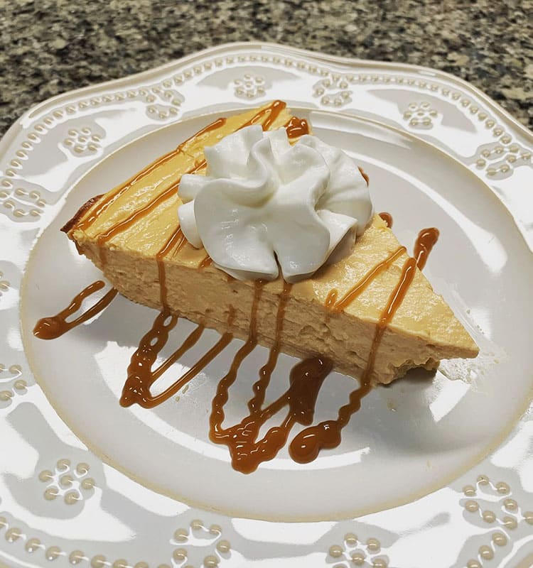 Weight Watchers One Point Butterscotch Cheesecake