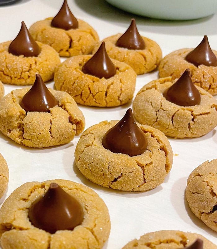 Weight Watchers Peanut Butter Blossoms Cookies