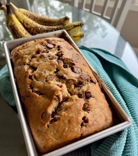 Weight Watchers Chocolate Chips Banana Bread | Healthy & Tasty