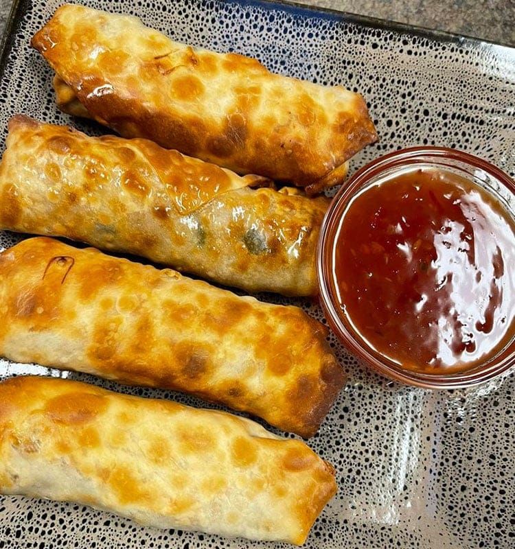 One Point Weight Watchers Air Fryer Chicken Egg Rolls