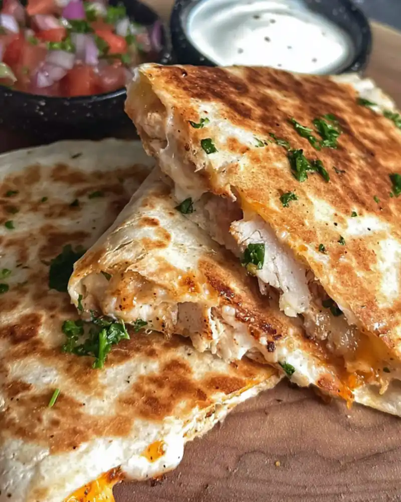 Weight Watchers Chicken Quesadillas