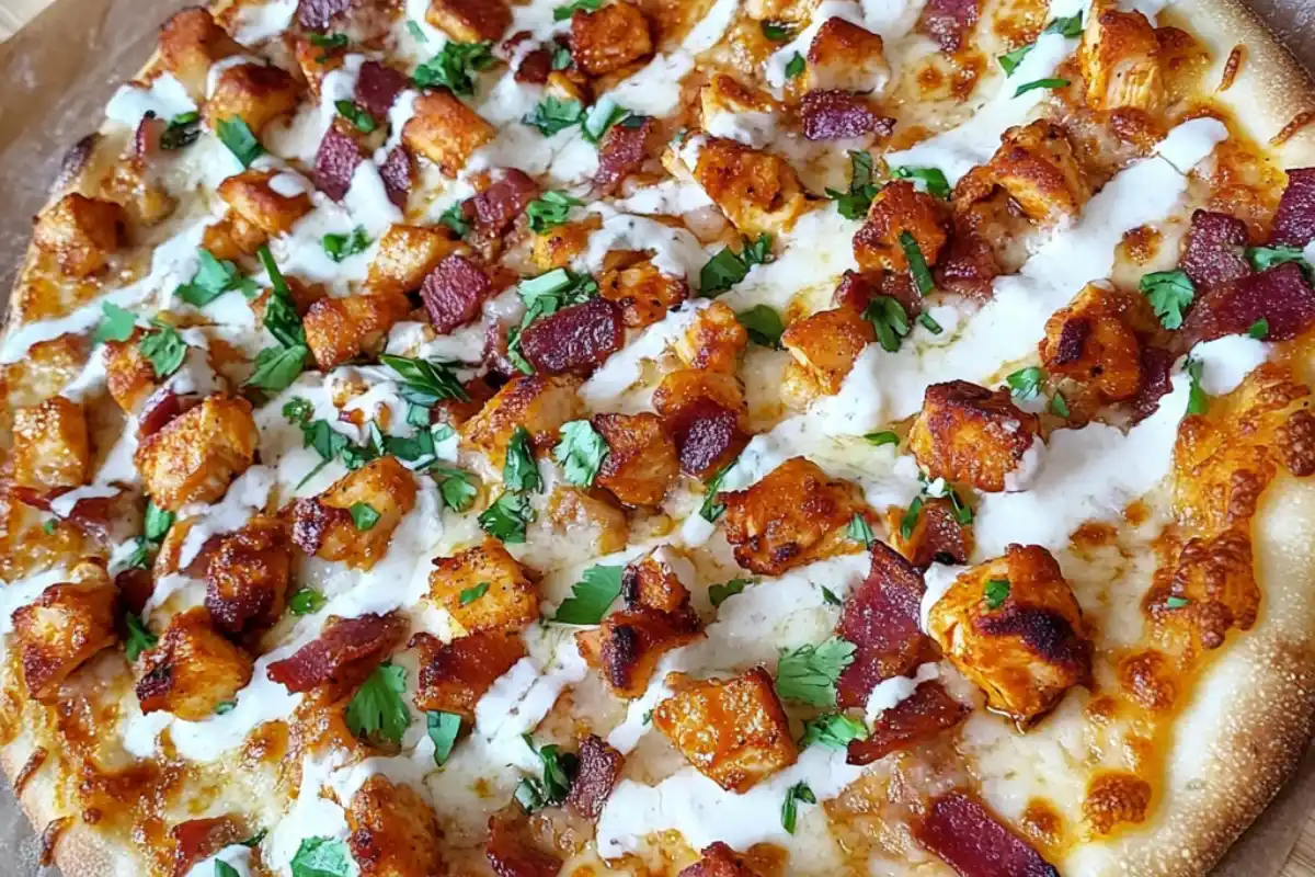 buffalo-chicken-bacon-ranch-pizza
