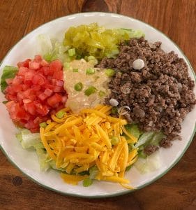 Weight Watchers Big Mac Salad – Healthy & Tasty Recipes