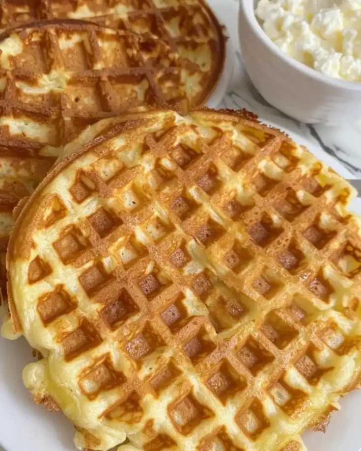 Weight Watchers Cottage Cheese Waffle
