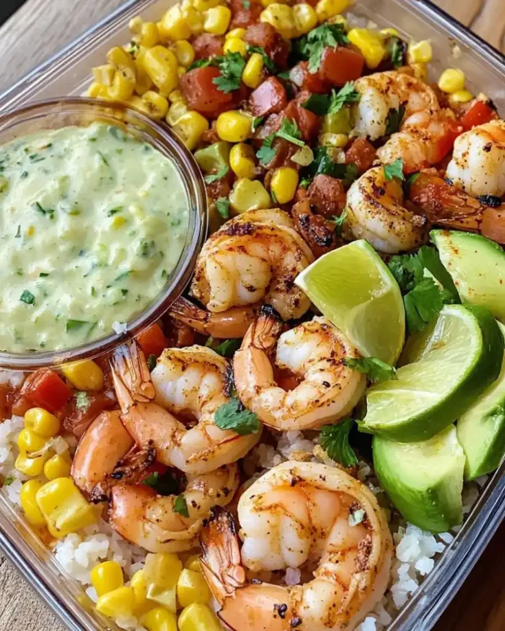 Weight Watchers Mexican Shrimp Bowls