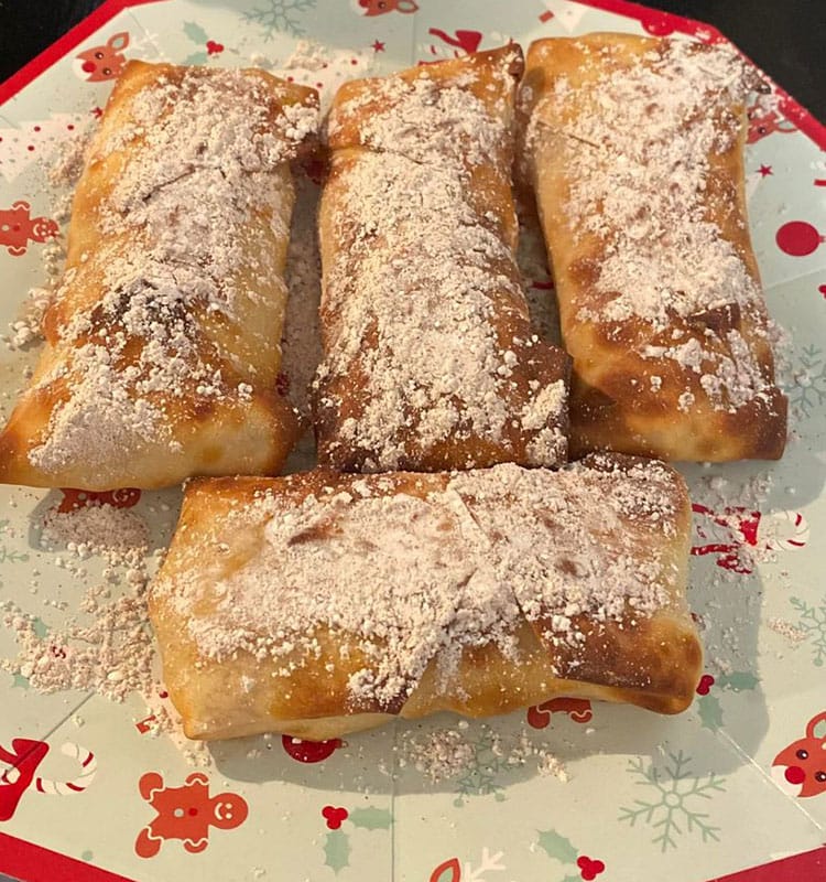 Weight Watchers Apple Pie Egg Rolls