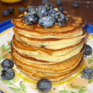 One-Point-Weight-Watchers-Blueberry-Lemon-Pancakes-Recipe