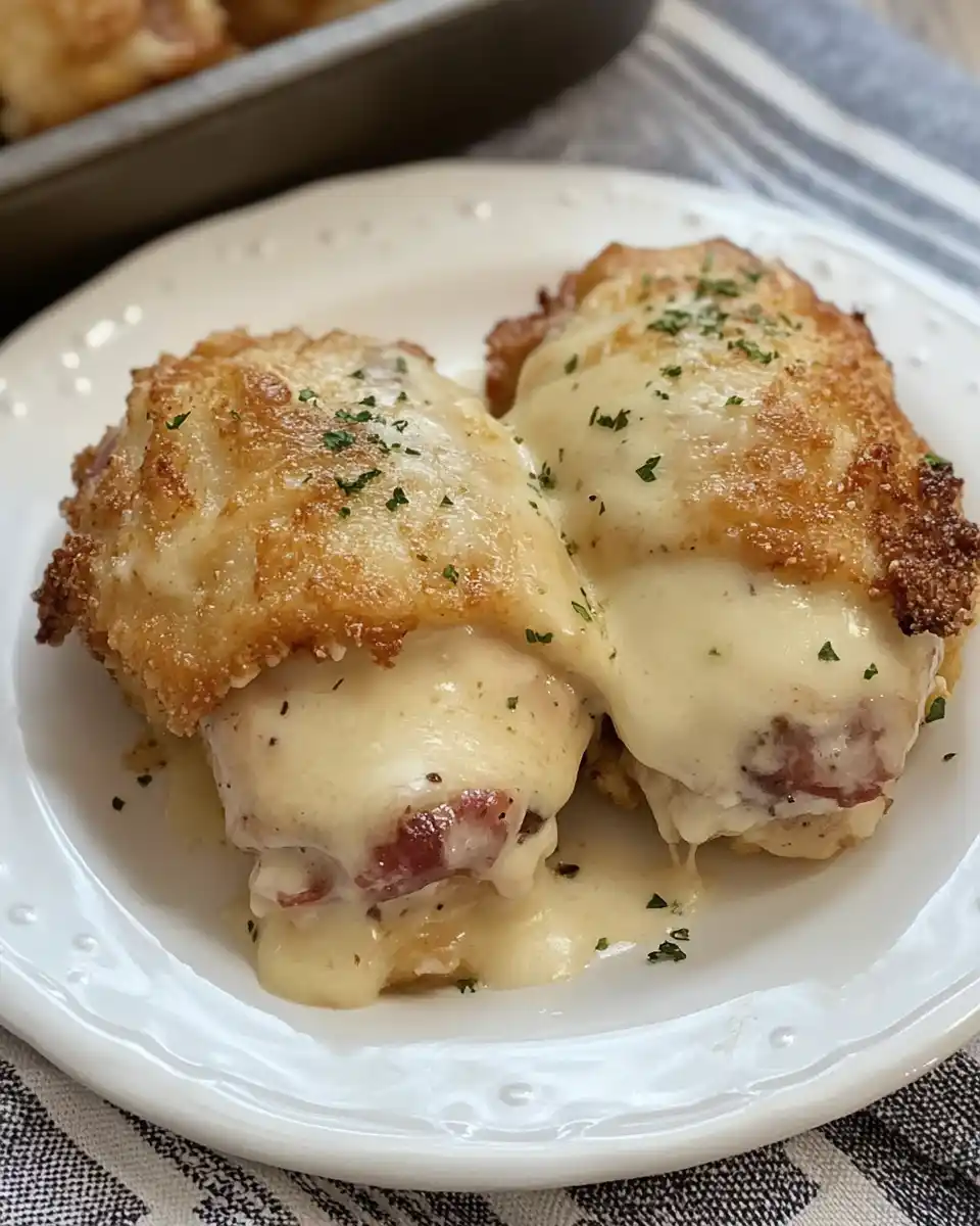 Easy Weight Watchers Chicken Cordon Bleu