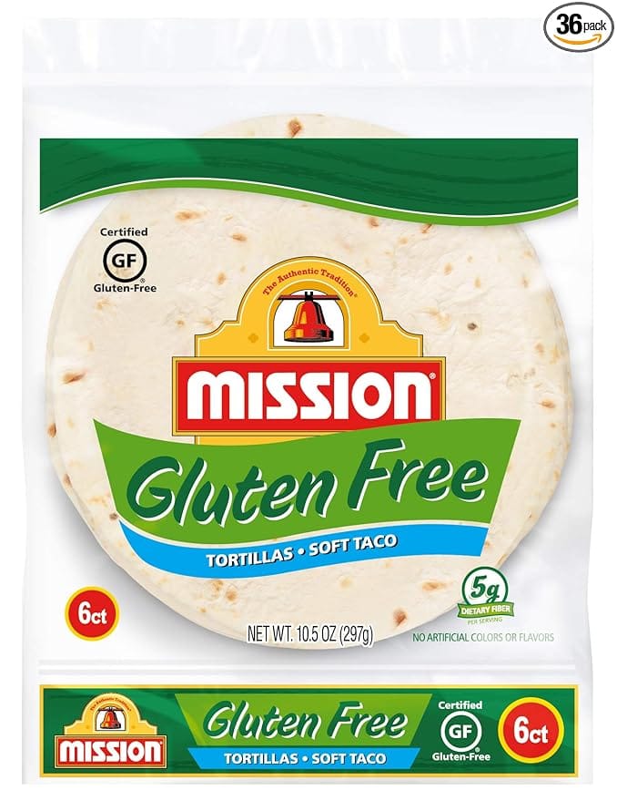 Mission, Gluten Free Soft Taco Tortillas 10.5 Ounce6ct