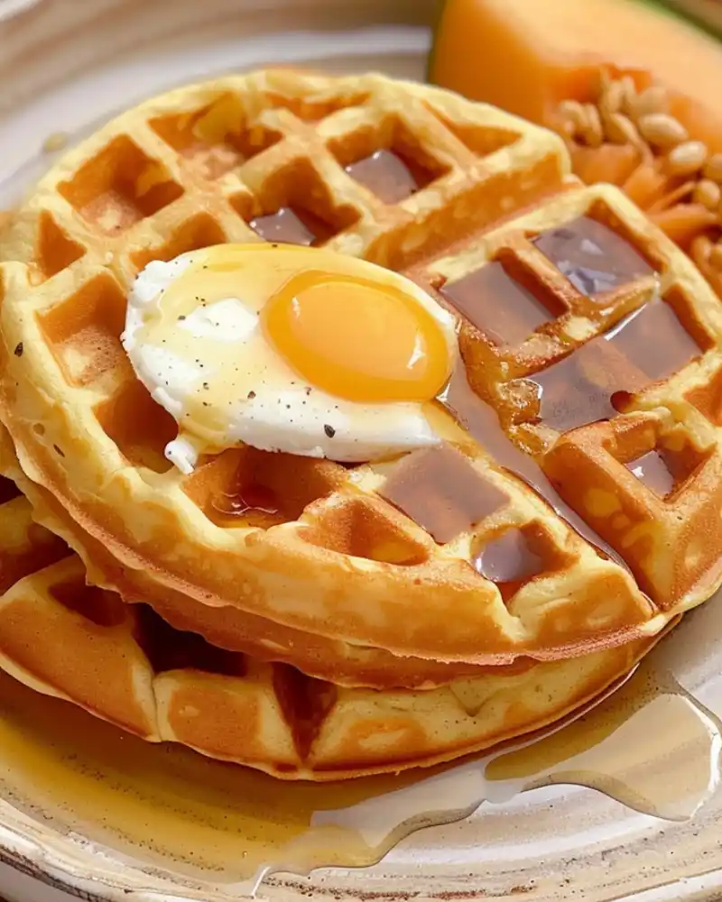 Easy Low Sodium Crispy Waffles