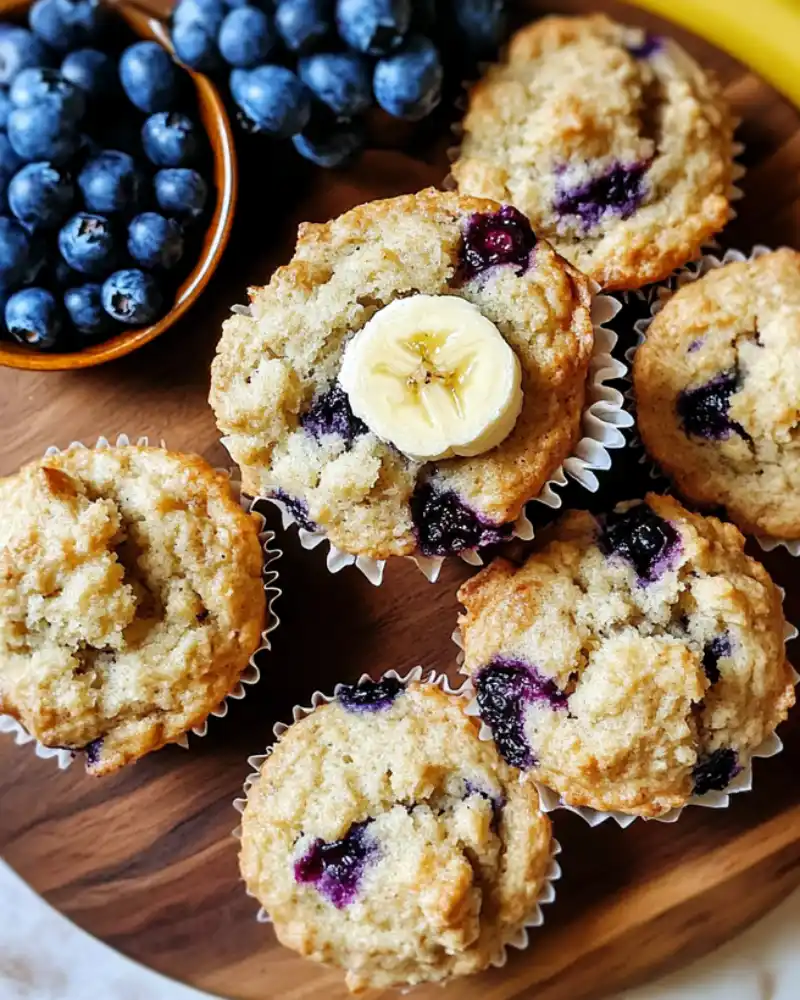 Weight Watchers Blueberry Banana Muffins