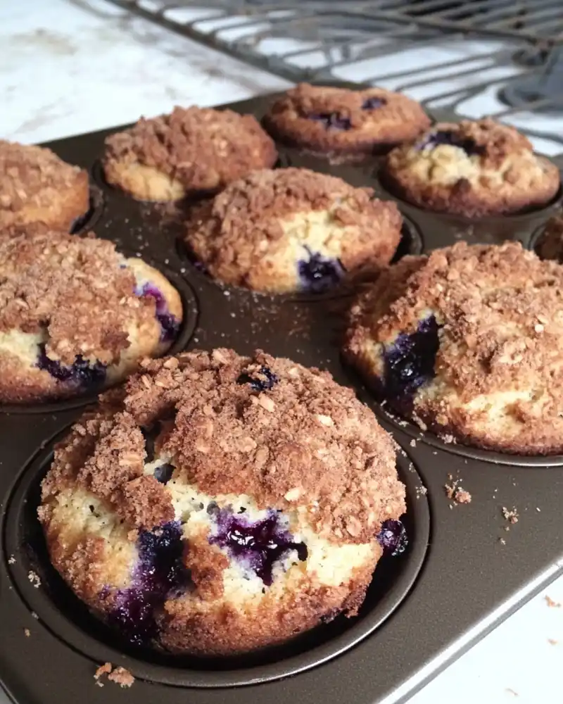 Low Sodium Blueberry Muffins Recipe