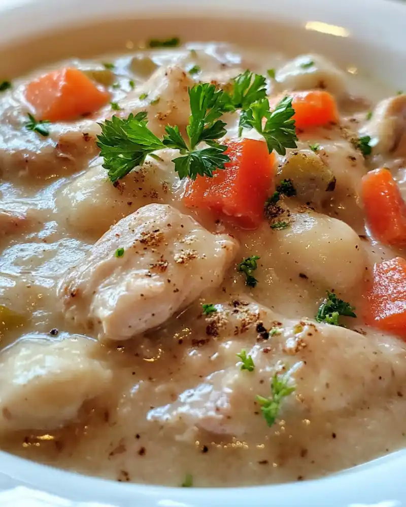 Low Sodium Chicken and Dumplings