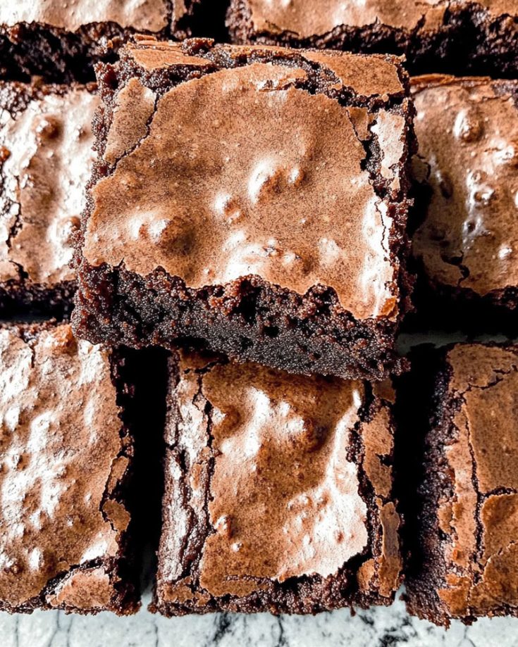 The Best Sourdough Brownies