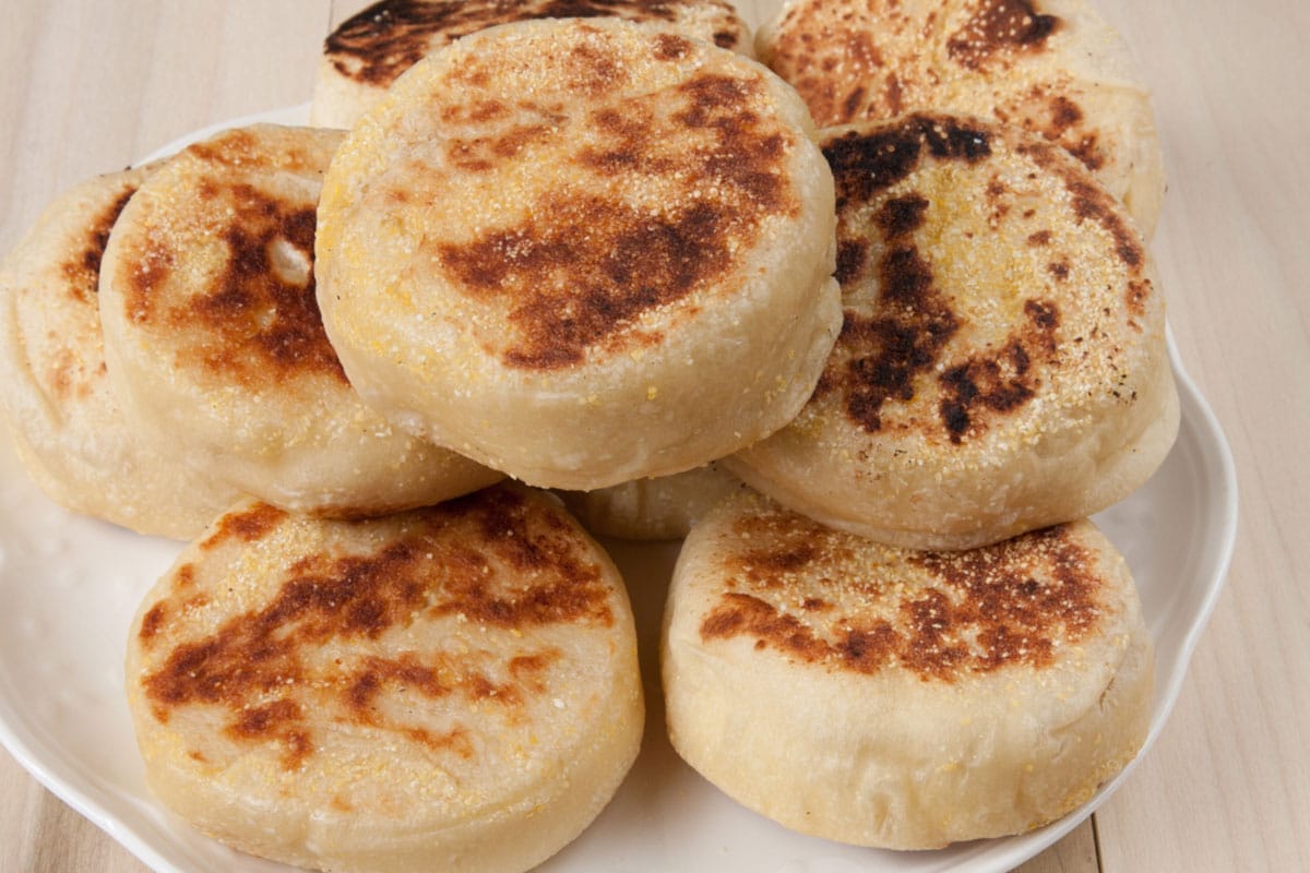 Sourdough English Muffins Recipe